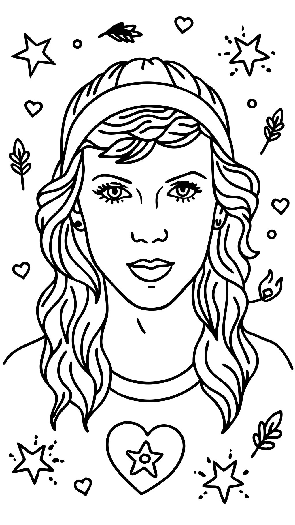 pages à colorier taylor swift